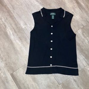 🥀Ralph Lauren SILK vest🥀